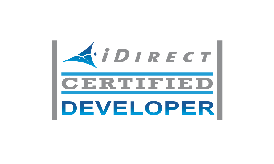 iDirect Certified Developer Logo: As Certified Developer Partner, G&S SatCom has the tools and the capabilities to integrate with VT iDirect products by implementing custom-built additions.