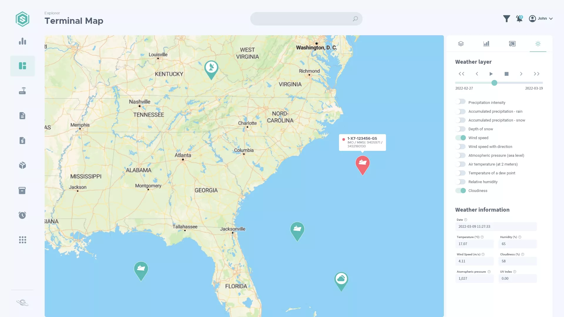 G&S SatConnect® Map Alerts: Stay ahead of potential issues with real-time alerts to avoid costly downtime